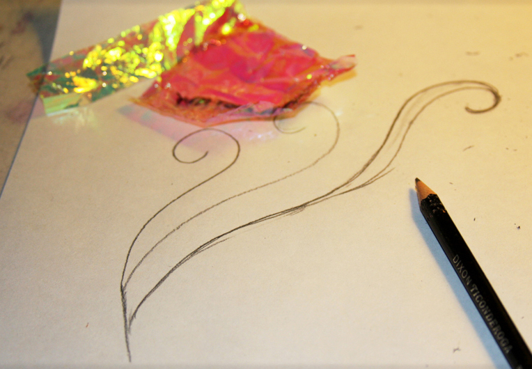 designing fairy wing wire armature